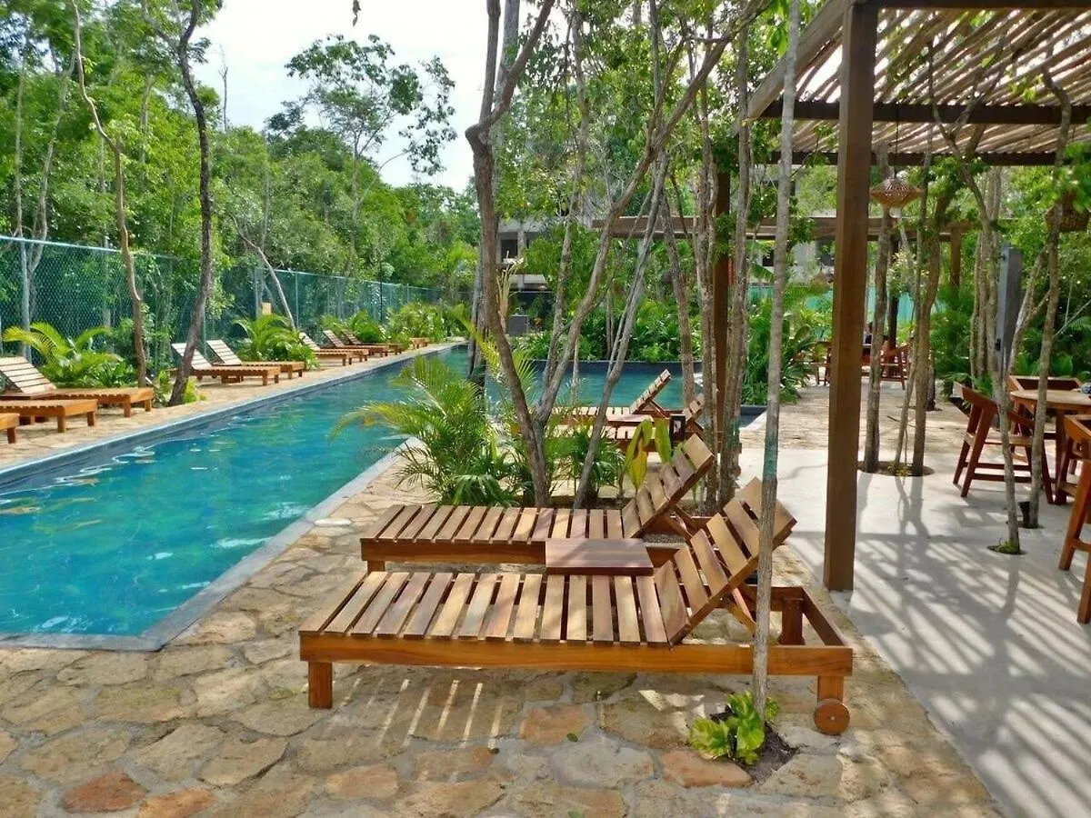 Amplio Depto. C/Terraza Privada + Hermosa Piscina Tulum Mexico
